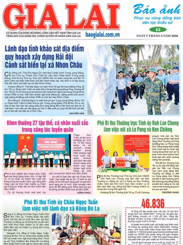Báo Ảnh Gia Lai ngày 7-5-2026