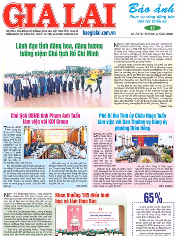 Báo Ảnh Gia Lai ngày 21-5-2026