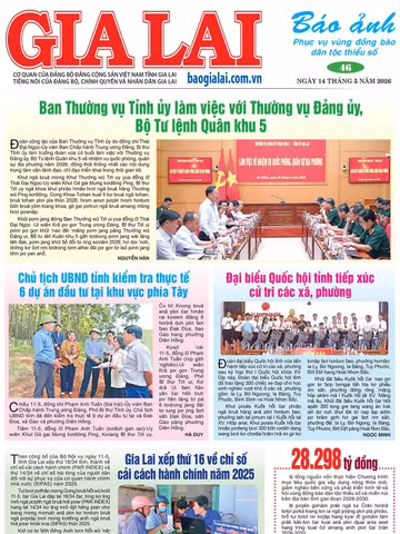 Báo Ảnh Gia Lai ngày 14-5-2026