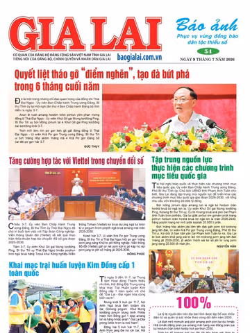 Báo Ảnh Gia Lai ngày 9-7-2026
