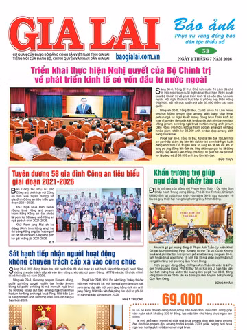 Báo Ảnh Gia Lai ngày 2-7-2026