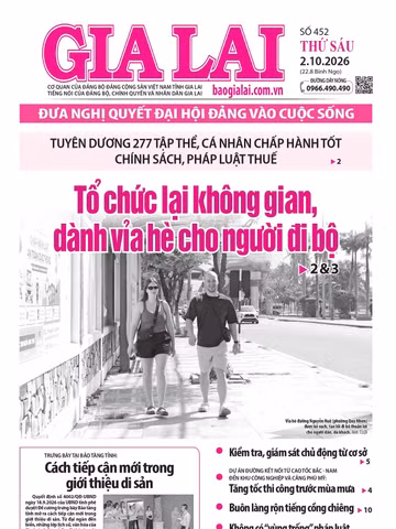 Báo Gia Lai số thứ sáu ngày 2-10-2026