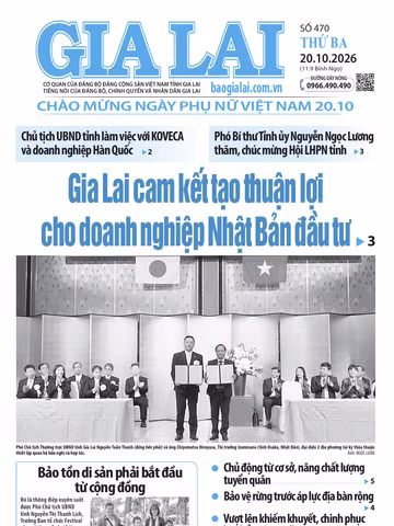 Báo Gia Lai số thứ ba ngày 20-10-2026