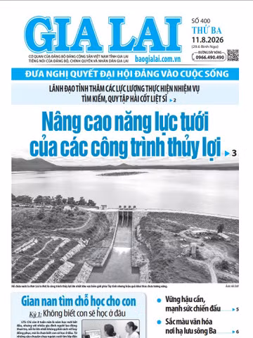 Báo Gia Lai số thứ ba ngày 11-8-2026