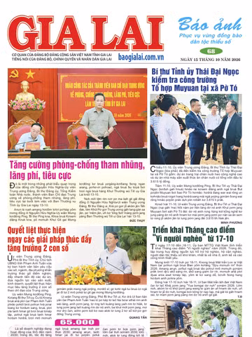 Báo Ảnh Gia Lai ngày 15-10-2026