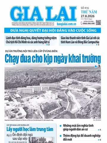 Báo Gia Lai số thứ năm ngày 27-8-2026