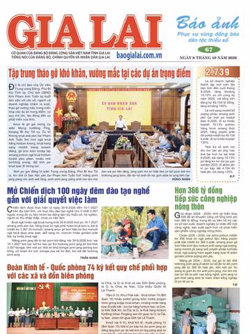 Báo Ảnh Gia Lai ngày 8-10-2026