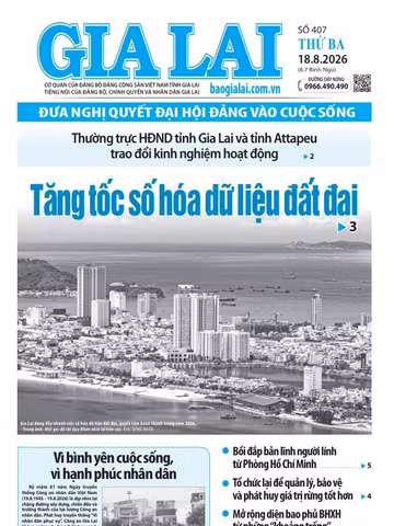 Báo Gia Lai số thứ ba ngày 18-8-2026