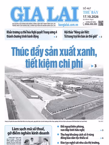 Báo Gia Lai số thứ bảy ngày 17-10-2026