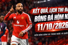 Kết quả, lịch thi đấu bóng đá hôm nay 11/10: Liverpool đại chiến Man City