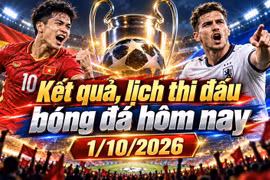 Lịch thi đấu bóng đá hôm nay 1/10: Tranh vé chung kết FIFA ASEAN Cup