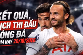 Kết quả, lịch thi đấu bóng đá hôm nay 20/10: Sôi động cùng Champions League
