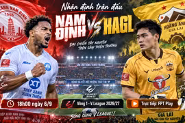 Thép Xanh Nam Định vs HAGL 18h ngày 6/9: Link xem trực tiếp, nhận định