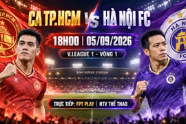 CA TP.HCM vs Hà Nội FC 18h ngày 5/9: Link xem trực tiếp, nhận định dự đoán