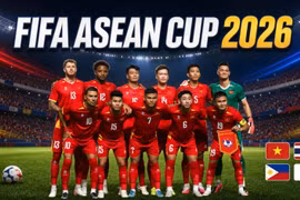 FIFA ASEAN Cup 2026: Việt Nam cùng bảng Thái Lan