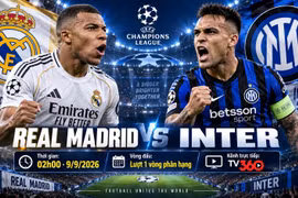 Real Madrid vs Inter 2h ngày 9/9: Link xem trực tiếp, nhận định dự đoán