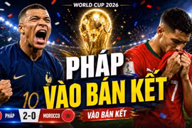 Pháp vào bán kết World Cup 2026, chờ đại chiến Tây Ban Nha - Bỉ