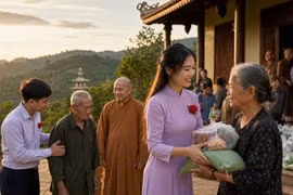 Mùa Vu Lan: Chữ hiếu lan tỏa từ mái chùa đến cộng đồng