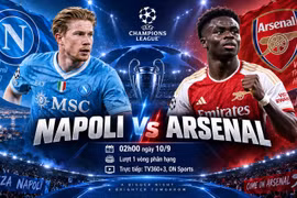 Napoli vs Arsenal 2h ngày 10/9: Link xem trực tiếp, nhận định dự đoán