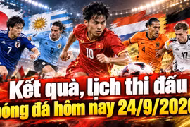 Kết quả, lịch thi đấu bóng đá hôm nay 24/9: FIFA ASEAN Cup khai màn