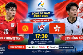 U23 Kyrgyzstan vs U23 Hồng Kông, 17h30 ngày 23/9: Trận đấu vì danh dự
