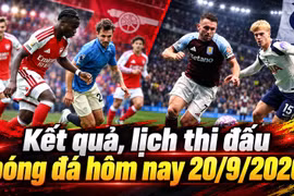 Kết quả, lịch thi đấu bóng đá hôm nay 20/9: Đại chiến derby Madrid