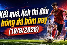 Lịch thi đấu bóng đá hôm nay 19/8/2026: Việt Nam đấu Malaysia