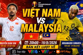 Việt Nam vs Malaysia 20h ngày 19/8: Link trực tiếp, nhận định dự đoán