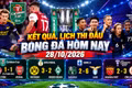 Kết quả, lịch thi đấu bóng đá hôm nay 28/10: CAHN thắng lịch sử, Arsenal bị loại sốc