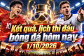 Lịch thi đấu bóng đá hôm nay 1/10: Tranh vé chung kết FIFA ASEAN Cup