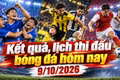 Kết quả, lịch thi đấu bóng đá hôm nay 9/10: Công an Hà Nội thắng tại Singapore