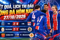 Kết quả, lịch thi đấu bóng đá hôm nay 27/10/2026: PSG thắng Lyon