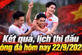 Kết quả, lịch thi đấu bóng đá hôm nay 22/9: U23 Việt Nam đại chiến Uzbekistan