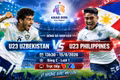 U23 Uzbekistan vs U23 Philippines: Link xem trực tiếp, nhận định dự đoán