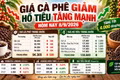 Giá cà phê, hồ tiêu hôm nay 8/9: Hồ tiêu tăng sốc tới 4.000 đồng/kg