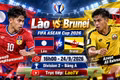 Lào vs Brunei 16h ngày 24/9: Trận khai màn FIFA ASEAN Cup 2026