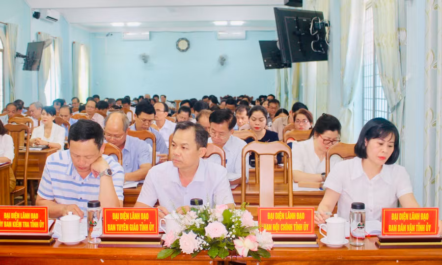 Các đại biểu tham dự hội nghị. Ảnh: P.L