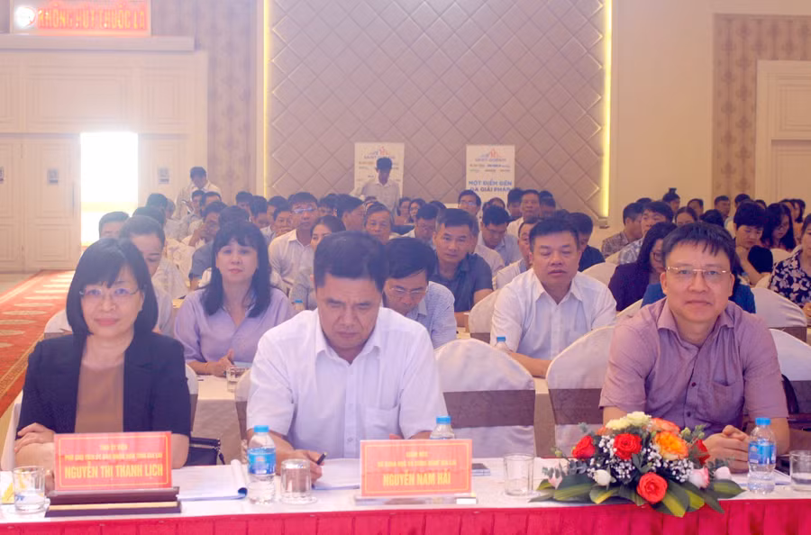 Các đại biểu tham dự hội nghị. Ảnh: P.L