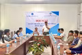 Quang cảnh hội nghị tuyên truyền, tư vấn và đối thoại chính sách BHXH, BHYT, BHTN
