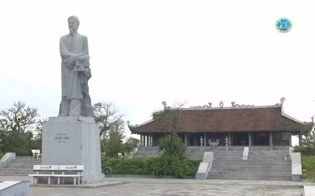 Khu lưu niệm danh nhân văn hóa Lê Quý Đôn ở xã Độc Lập, huyện Hưng Hà, tỉnh Thái Bình. (Nguồn: Sở Văn hóa, Thể thao và Du lịch tỉnh Thái Bình)
