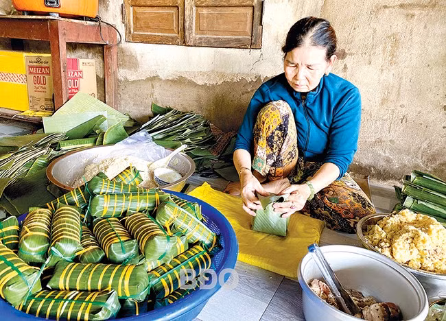 Nghề làm bánh chưng trên đất Bình Định ảnh 3