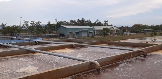 Hầu hết cụm công nghiệp có quy mô nhỏ, việc đầu tư hệ thống thu gom, xử lý nước thải ít hiệu quả về mặt kinh tế nên ít được chú trọng. - Trong ảnh: Hệ thống xử lý nước thải tại một cụm công nghiệp trên địa bàn tỉnh. Ảnh: Chi cục Bảo vệ môi trường cung cấp