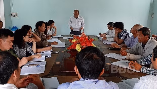 Ban Chấp hành Đảng bộ phường Nhơn Hưng họp thông qua đề án nhân sự.