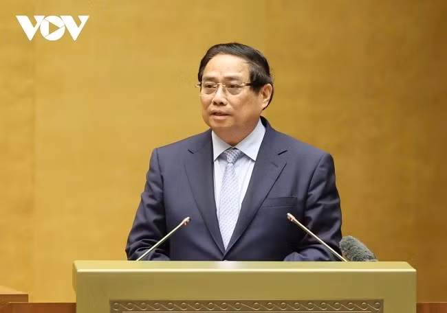 Thủ tướng phát biểu tại hội nghị.