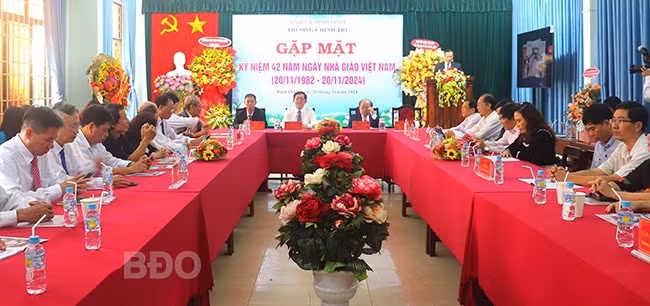 Quang cảnh buổi lễ. Ảnh: H.Đ