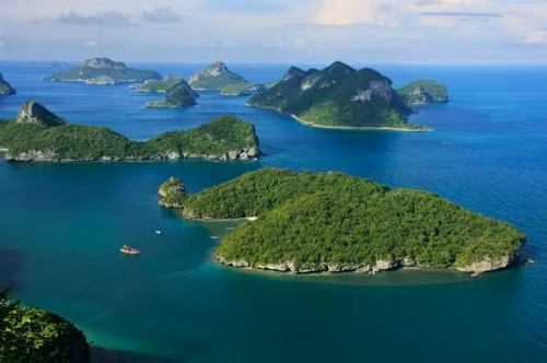 5. Vườn quốc gia hải dương Ang Thong, Thái Lan. 5. Vườn quốc gia hải dương Ang Thong, Thái Lan.