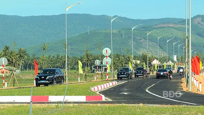 Đường kết nối đường 26.3, phường Tam Quan đến Cụm công nghiệp Hoài Châu.