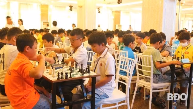 Giải gồm các nội dung: Cá nhân nam, cá nhân nữ, đồng đội nam, đồng đội nữ gồm các nhóm tuổi 6, 7, 8, 9, 10, 11, 13, 15 và bảng đội tuyển gồm các nhóm tuổi 8, 10, 12, 14, 16, 18, ở cả 2 nội dung cờ nhanh và cờ chớp. Các VĐV thi đấu theo thể thức hệ Thụy Sỹ 7 ván. Với vai trò là chủ nhà, đoàn Bình Định tham dự giải với số lượng đông đảo - 137 VĐV (trong đó có 118 VĐV phong trào, 6 VĐV đội tuyển và 13 VĐV đội năng khiếu). Các VĐV phong trào tham gia bằng nguồn kinh phí xã hội hóa, có thêm cơ hội cọ xát với các đơn vị khác để phát triển tài năng. Giải gồm các nội dung: Cá nhân nam, cá nhân nữ, đồng đội nam, đồng đội nữ gồm các nhóm tuổi 6, 7, 8, 9, 10, 11, 13, 15 và bảng đội tuyển gồm các nhóm tuổi 8, 10, 12, 14, 16, 18, ở cả 2 nội dung cờ nhanh và cờ chớp. Các VĐV thi đấu theo thể thức hệ Thụy Sỹ 7 ván. Với vai trò là chủ nhà, đoàn Bình Định tham dự giải với số lượng đông đảo - 137 VĐV (trong đó có 118 VĐV phong trào, 6 VĐV đội tuyển và 13 VĐV đội năng khiếu). Các VĐV phong trào tham gia bằng nguồn kinh phí xã hội hóa, có thêm cơ hội cọ xát với các đơn vị khác để phát triển tài năng.