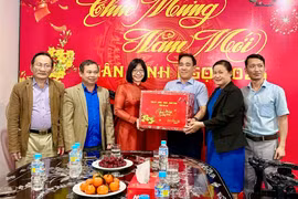 Phó Chủ tịch UBND tỉnh Nguyễn Thị Thanh Lịch thăm, chúc Tết các đơn vị nhân dịp Tết Nguyên đán Bính Ngọ.