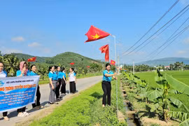Sôi nổi hoạt động chào mừng Đại hội lần thứ XIV của Đảng.